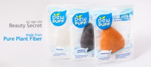 Dew Puff in Original, Bamboo Charcoal, and Asian Clay